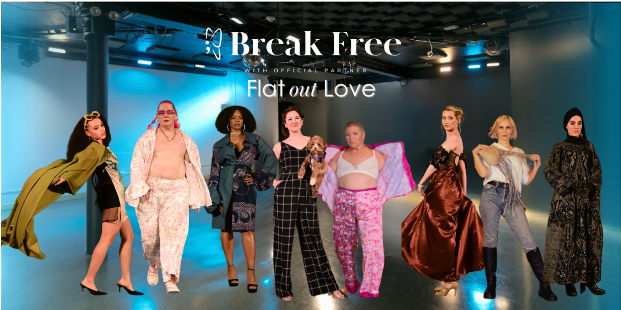 Breast Cancer Awareness Runway Show on the Eve of International Flat Day
