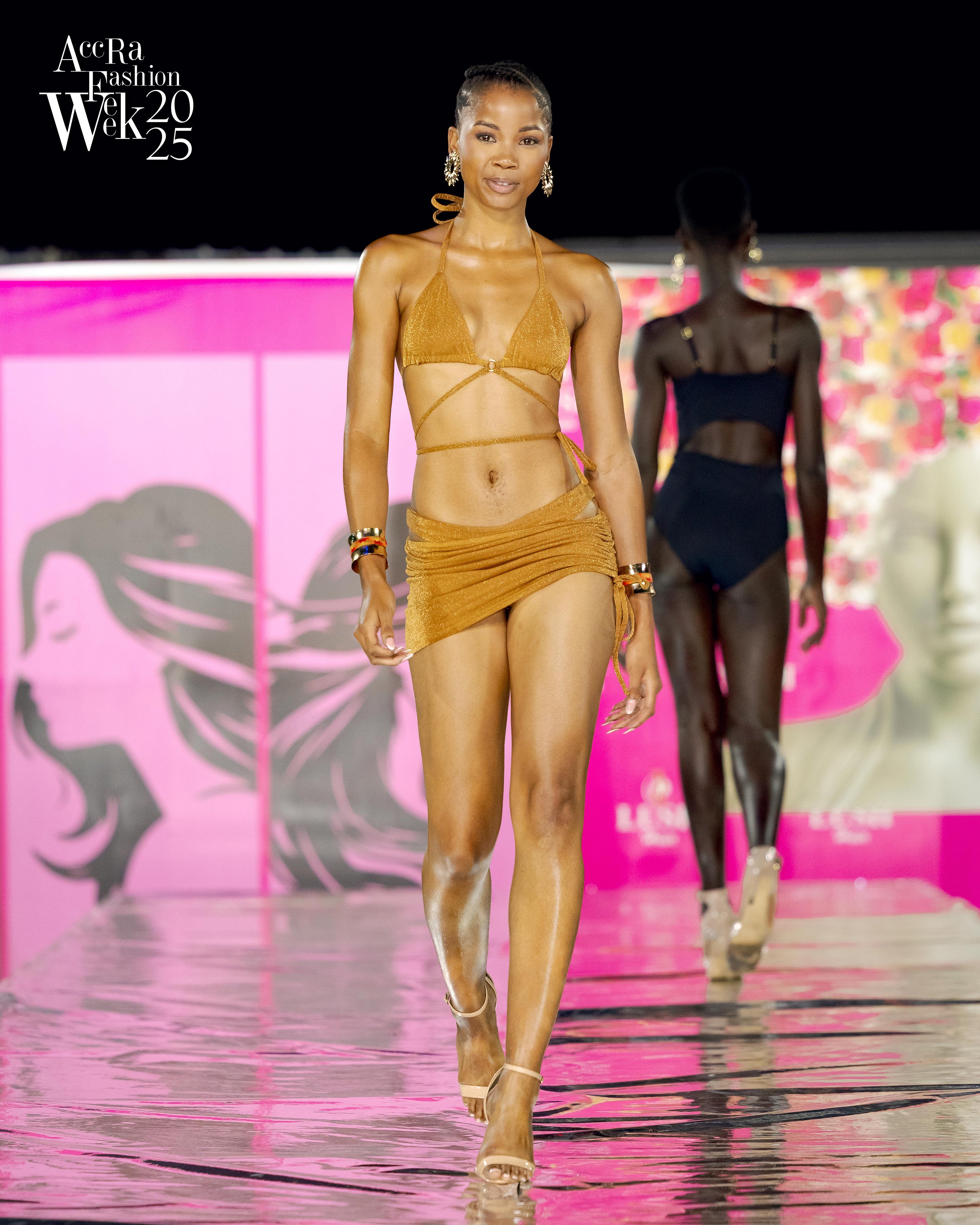 Naomi Gold Mirage Triangle Bikini Top