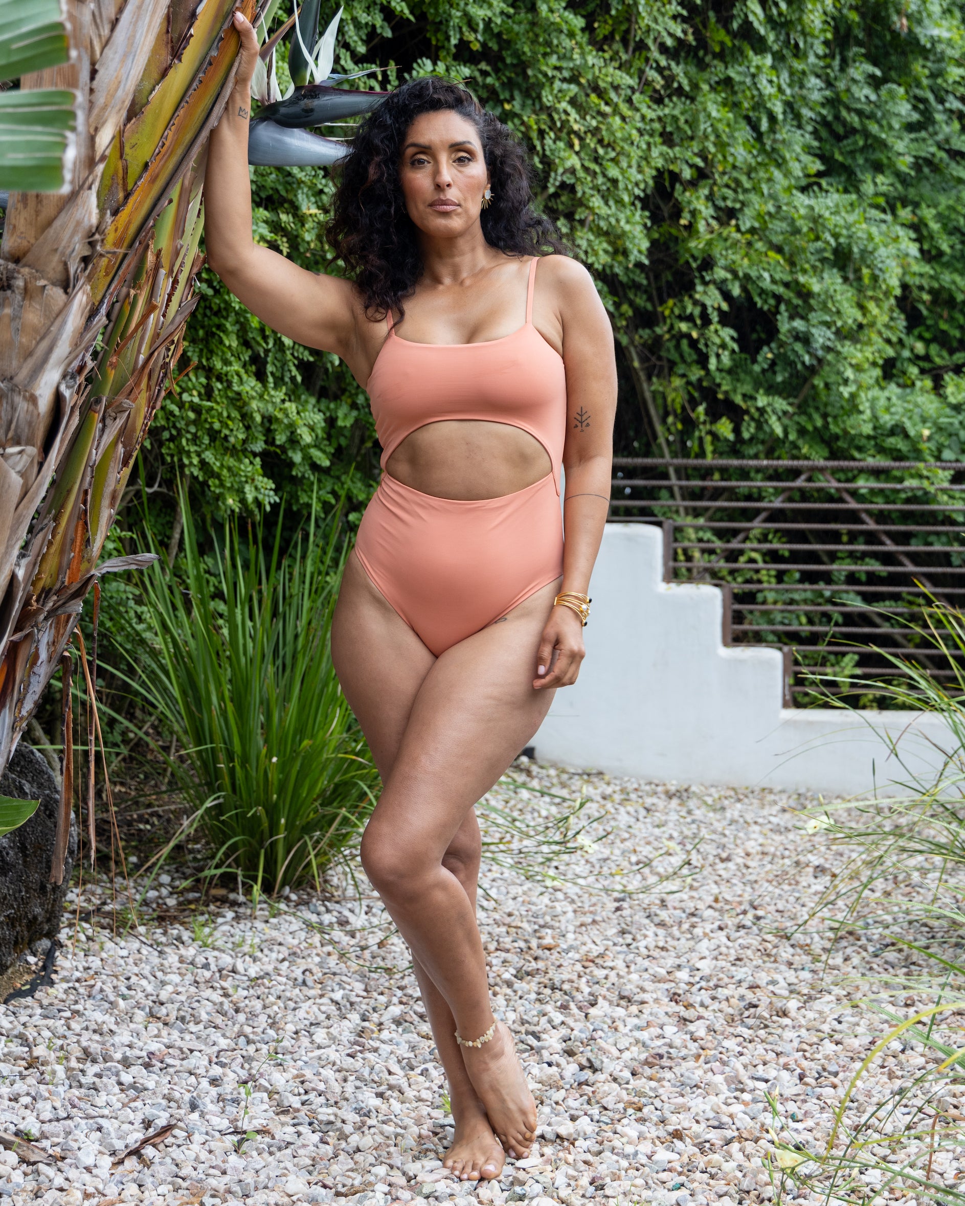 Midnight Rise Cutout Body Suit