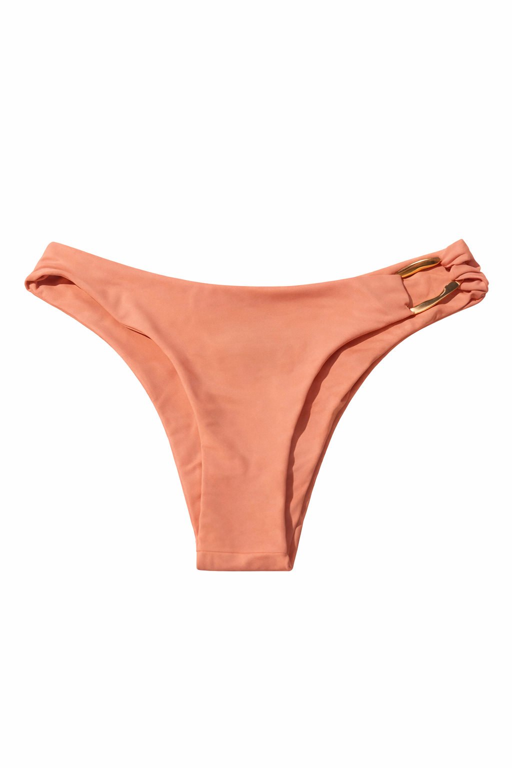 Moana Bikini Bottom — Sultry Gold Accented Brazilian Cut