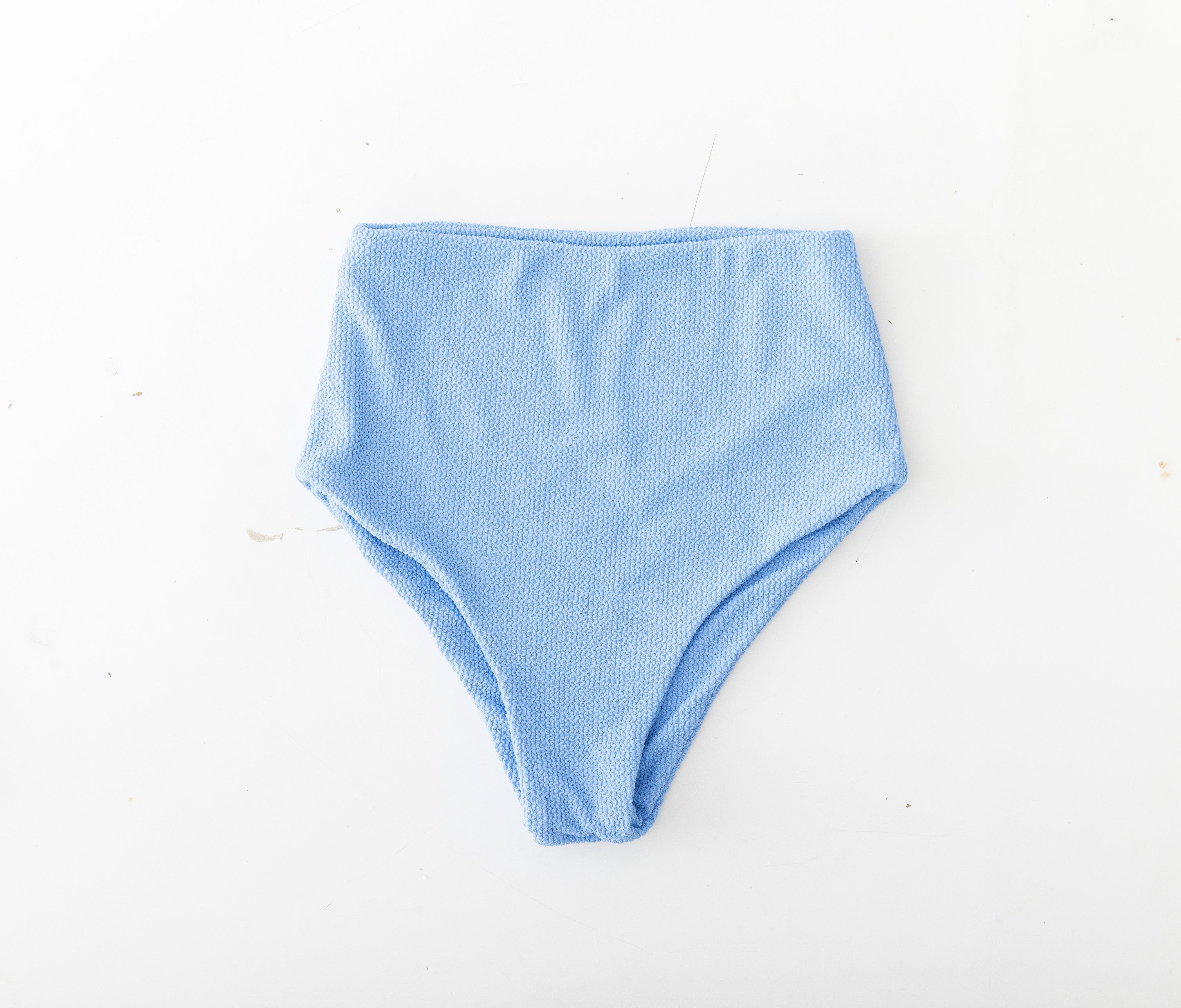 Blue Allium Belted Bikini bottom